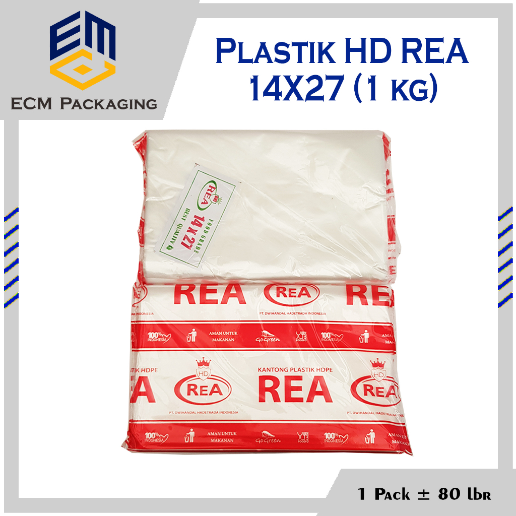 PLASTIK HD REA 14X27 1 KG | PLASTIK BUTEK 14 X 27 (1KG)