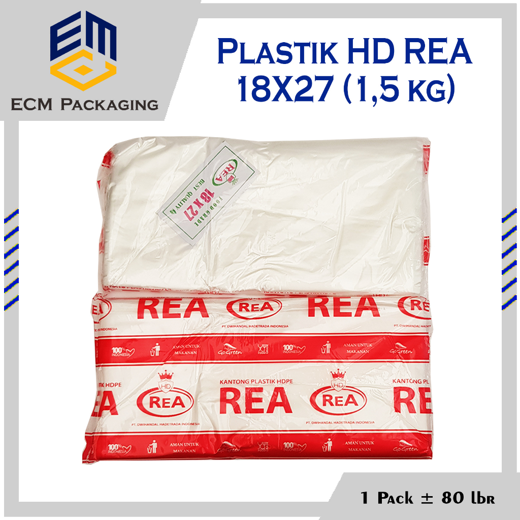 PLASTIK HD REA 18X27 1,5 KG | PLASTIK BUTEK 18 X 27 (1,5KG)