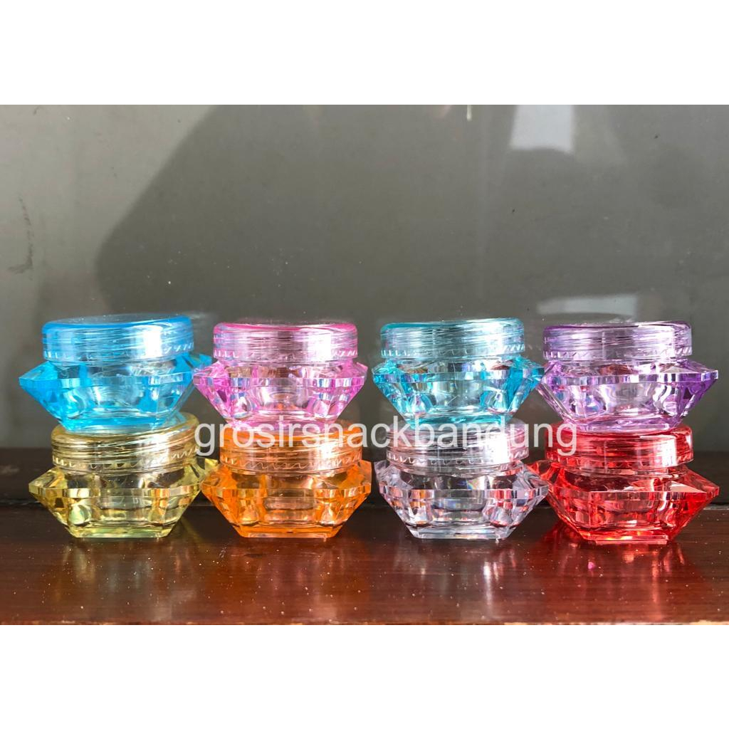 POT CREAM 5GR DIAMOND POT CREAM DIAMOND 5GR POT KOSMETIK 5GR JAR KOSMETIK POT KRIM 5GR