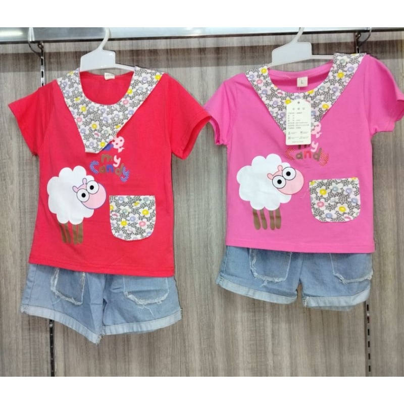 Baju Anak Karakter Domba