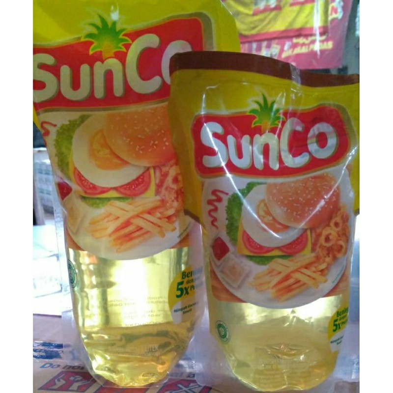 

Minyak Goreng SUNCO kemasan pouch 1 Liter