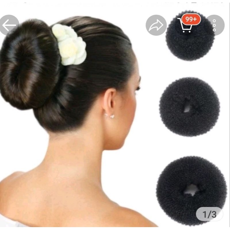 Hair Bun donut rambut sanggul cepol / Hair Bun Donat