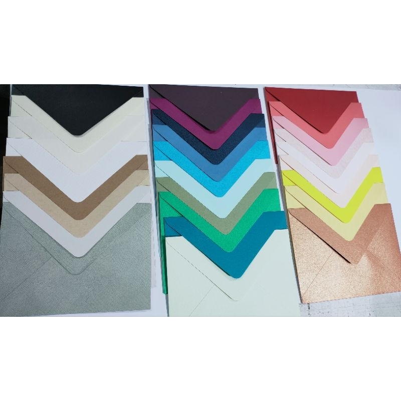 Amplop Kertas Fancy A5  / Amplop Surat / Amplop Vintage Paper / Amplop Undangan Warna / Kartu Thank 