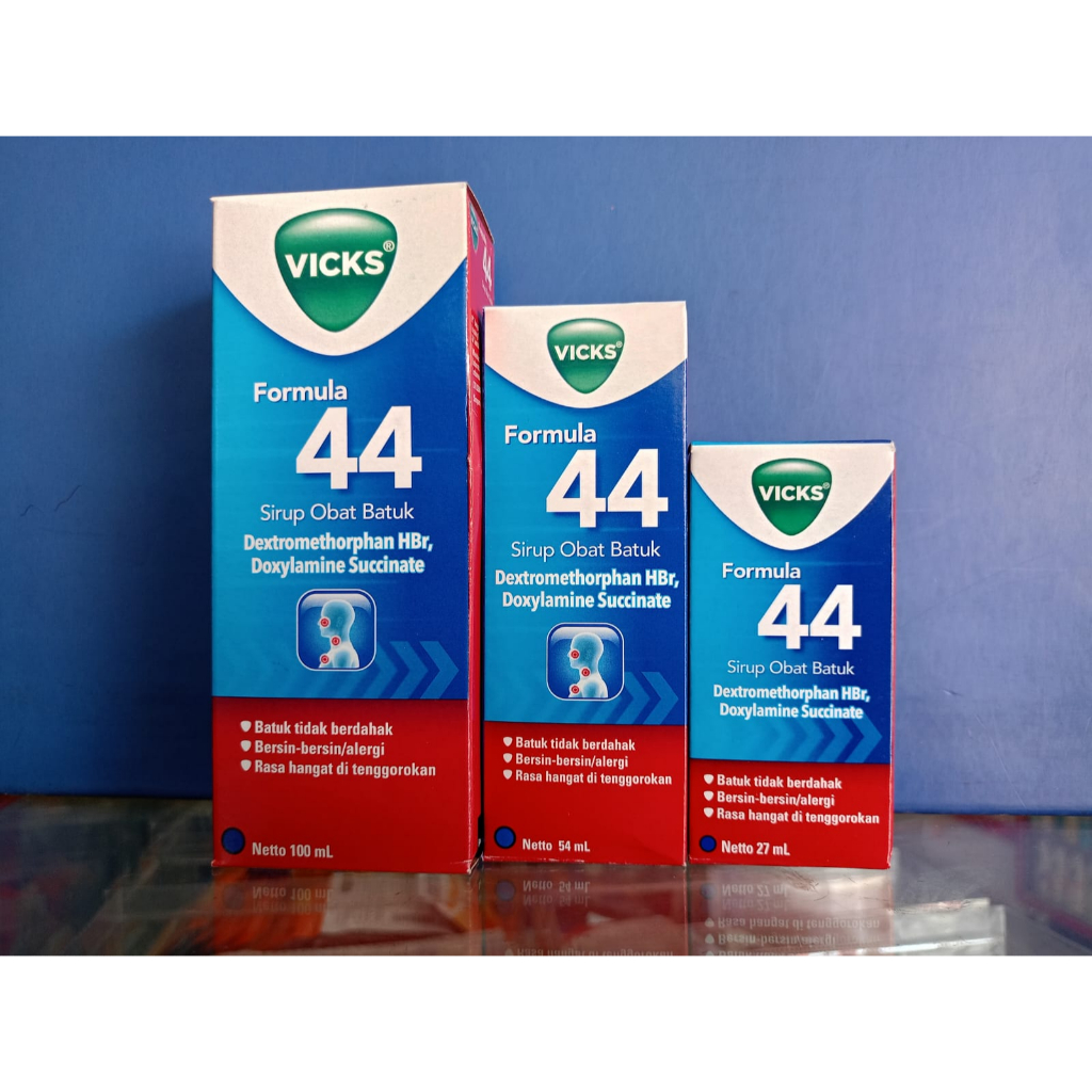 Vicks F44 Sirup Obat Batuk Kering