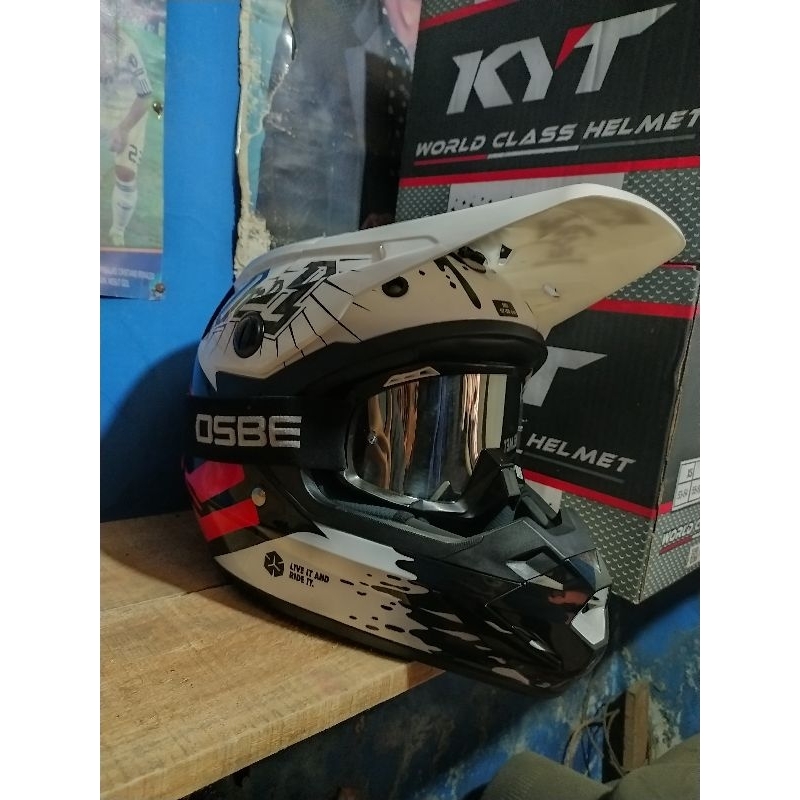 helm kros trial rsv orca second/bekas mulus plus google nya