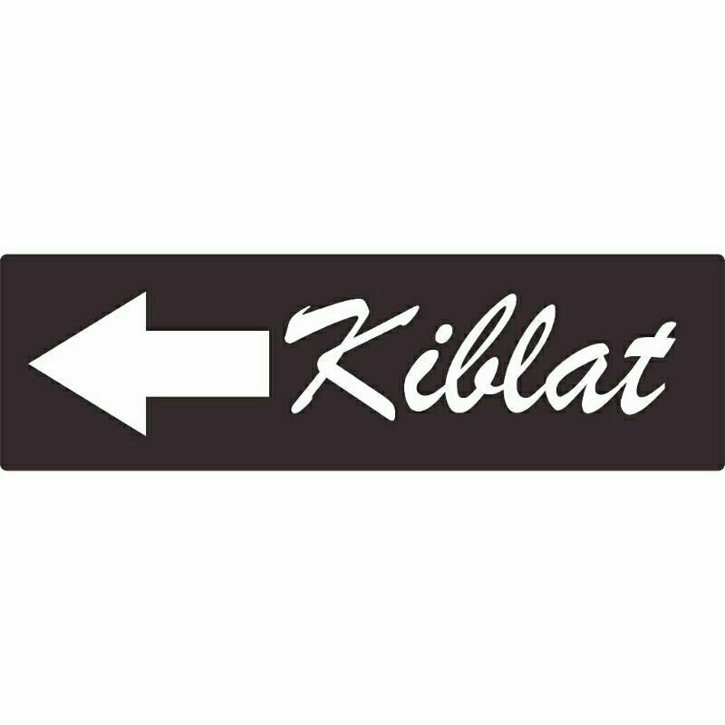 

akrilik Kiblat / stiker