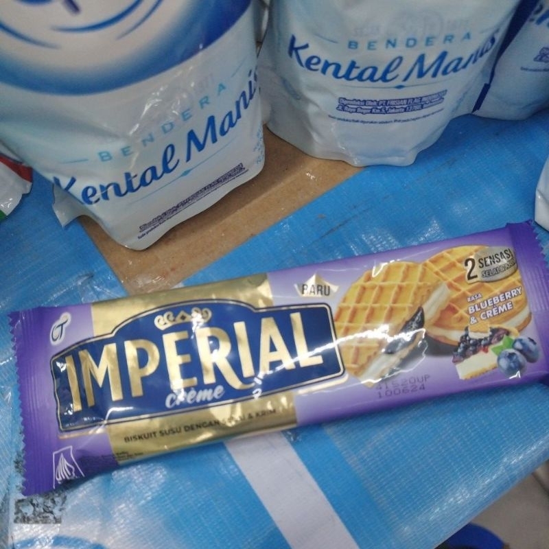 

Snack Biskuit Susu Selai dan Krim Imperial 2 Sensasi 27 Gram(Eceran ya Kak 1PCS)