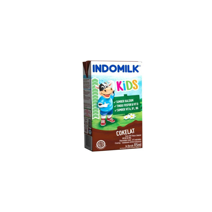 

Indomilk UHT Kids Coklat 115ml