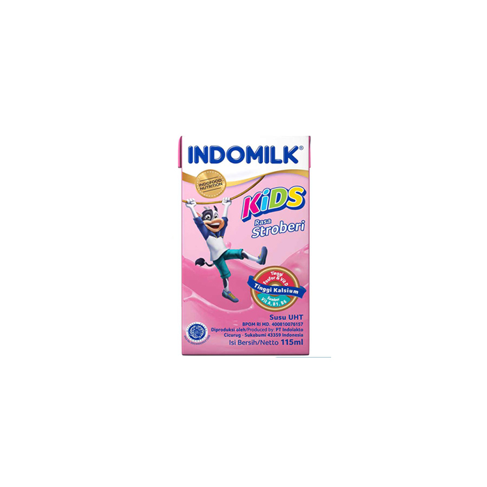 

Indomilk UHT Kids Strawberry 115ml