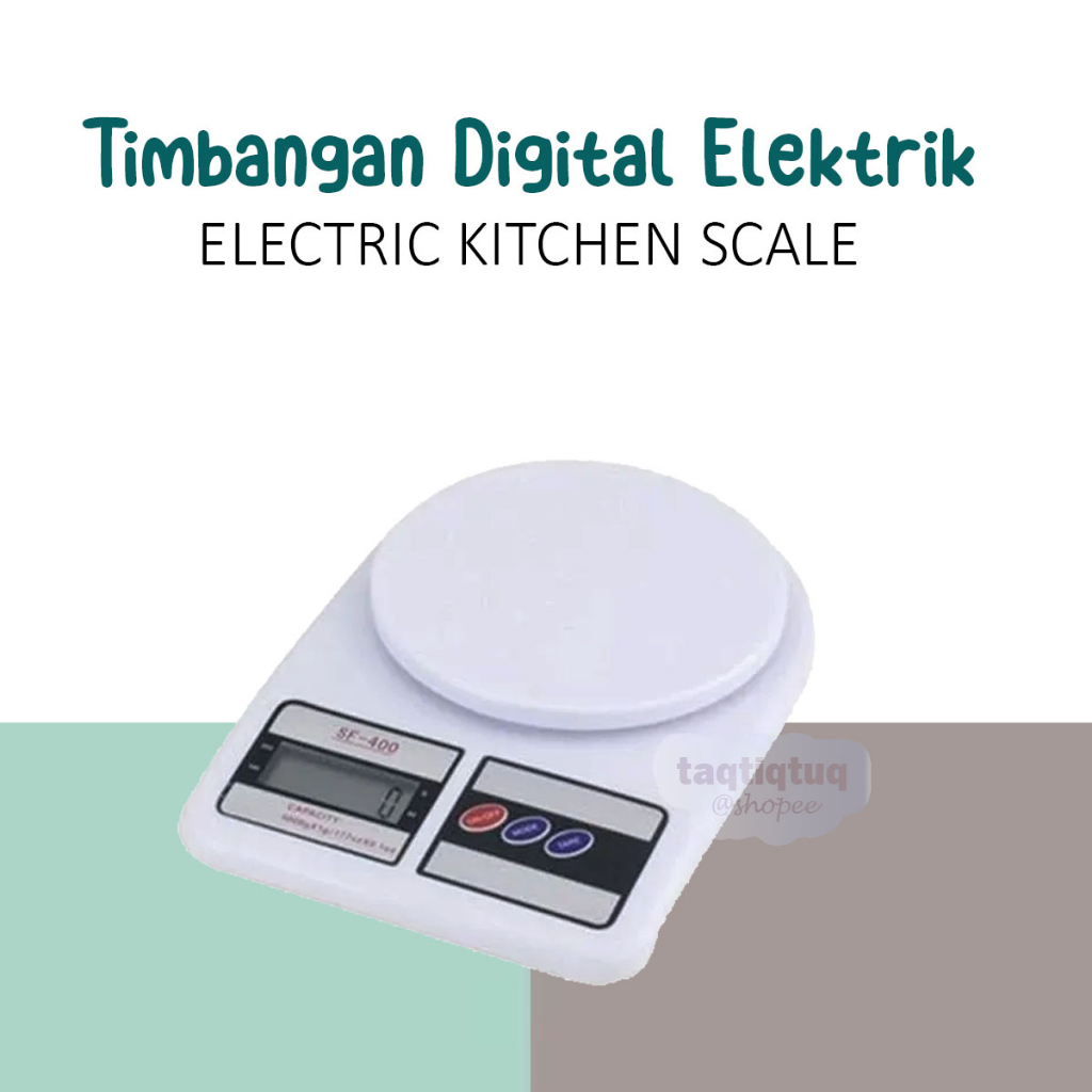 TQ Timbangan Dapur Digital Elektrik Tidak Dapat Baterai Timbangan Digital Telur Tepung Buah Sayur Ma