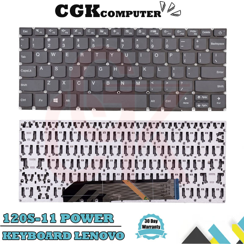 Keyboard Laptop Lenovo Ideapad 120S-11IAP 130S-11IGM S130-11IGM power