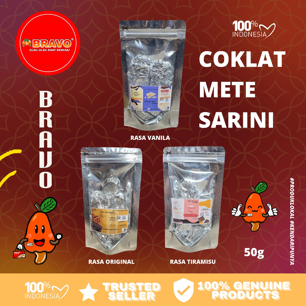 

COKLAT METE SARINI (50gr)