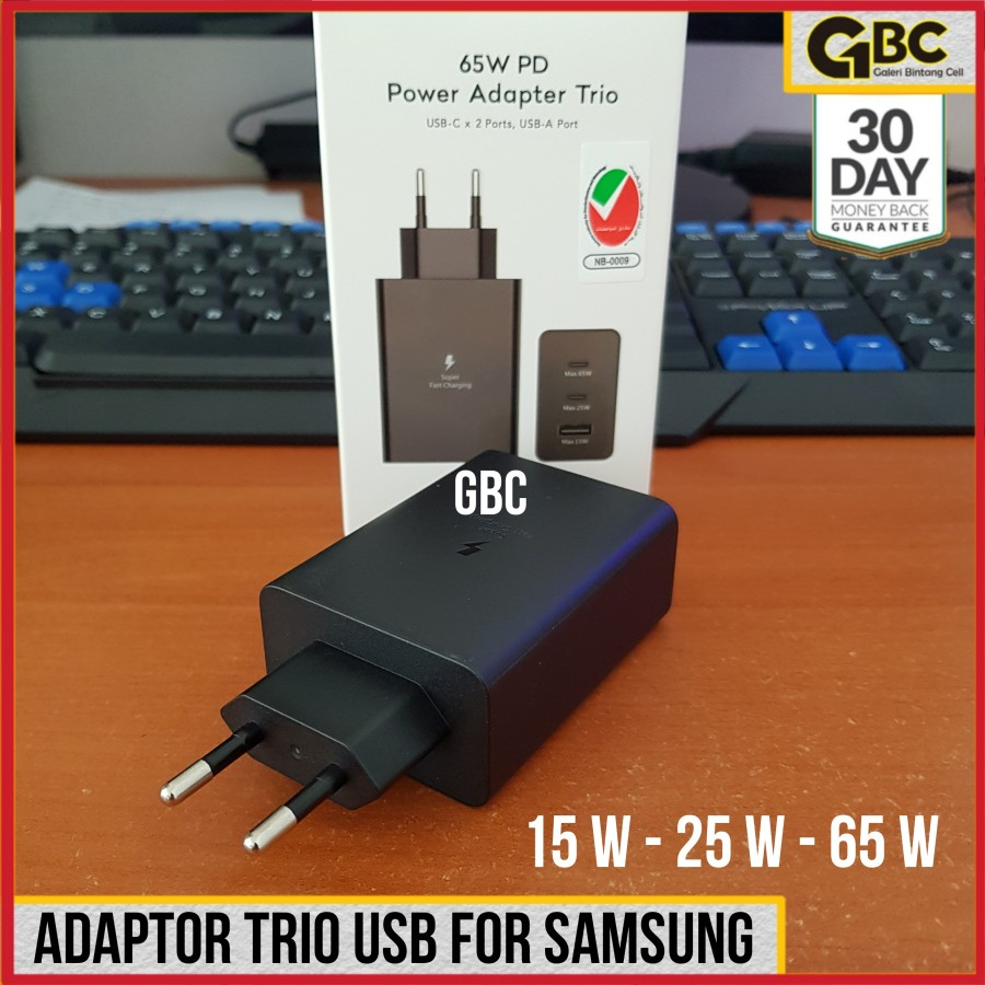 Adaptor Samsung Super Fast Charging 65 Watt Ori 100 Distributor Adaptor Casan Samsung 65 Watt Origin