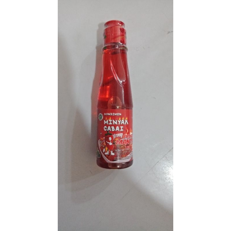 Kondimen Minyak cabai Pedas mantul 135ml