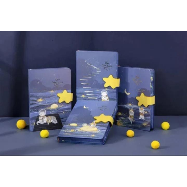 

Notebook Planner Journal Catatan Agenda Buku Tulis Diary Star Kekinian