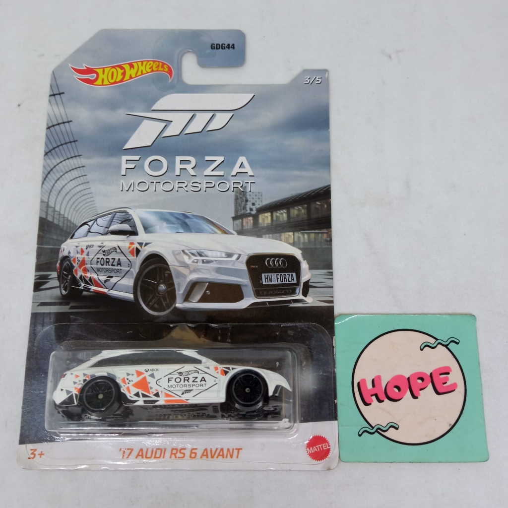 Hot Wheels 17 Audi RS 6 Avant Diecast Forza Motosport Original Mattel