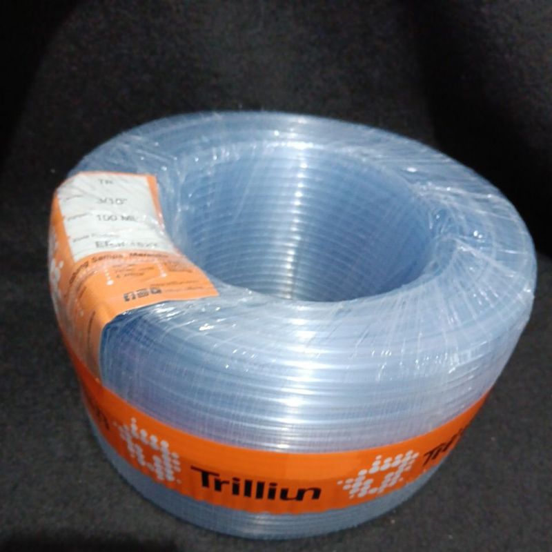 selang transparan TR Trilliun 3/16 inch selang air bening Trilliun 100 meter