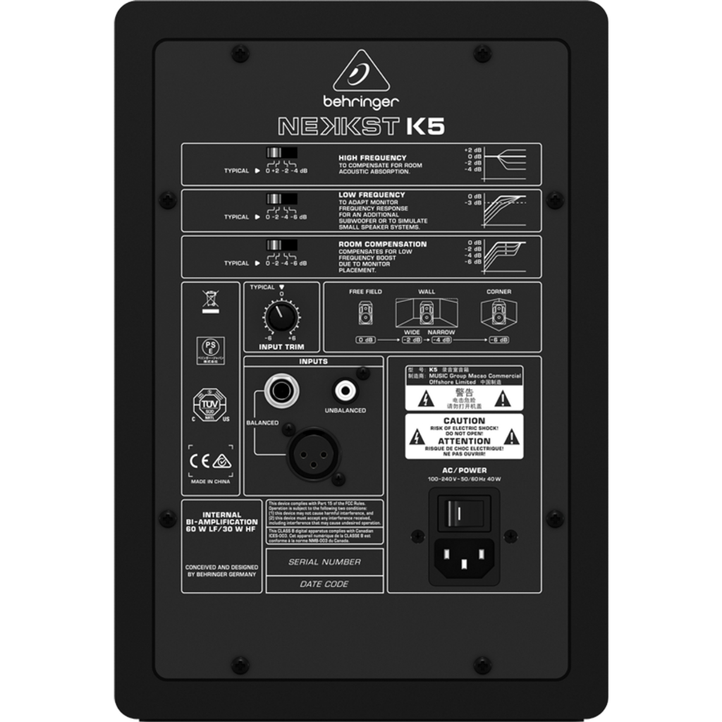 SPEAKER FLAT BEHRINGER K5 | K 5