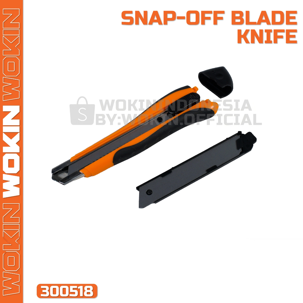 

Pisau Cutter Wokin / Snap-Off Blade Knife Industrial Wokin - 300518
