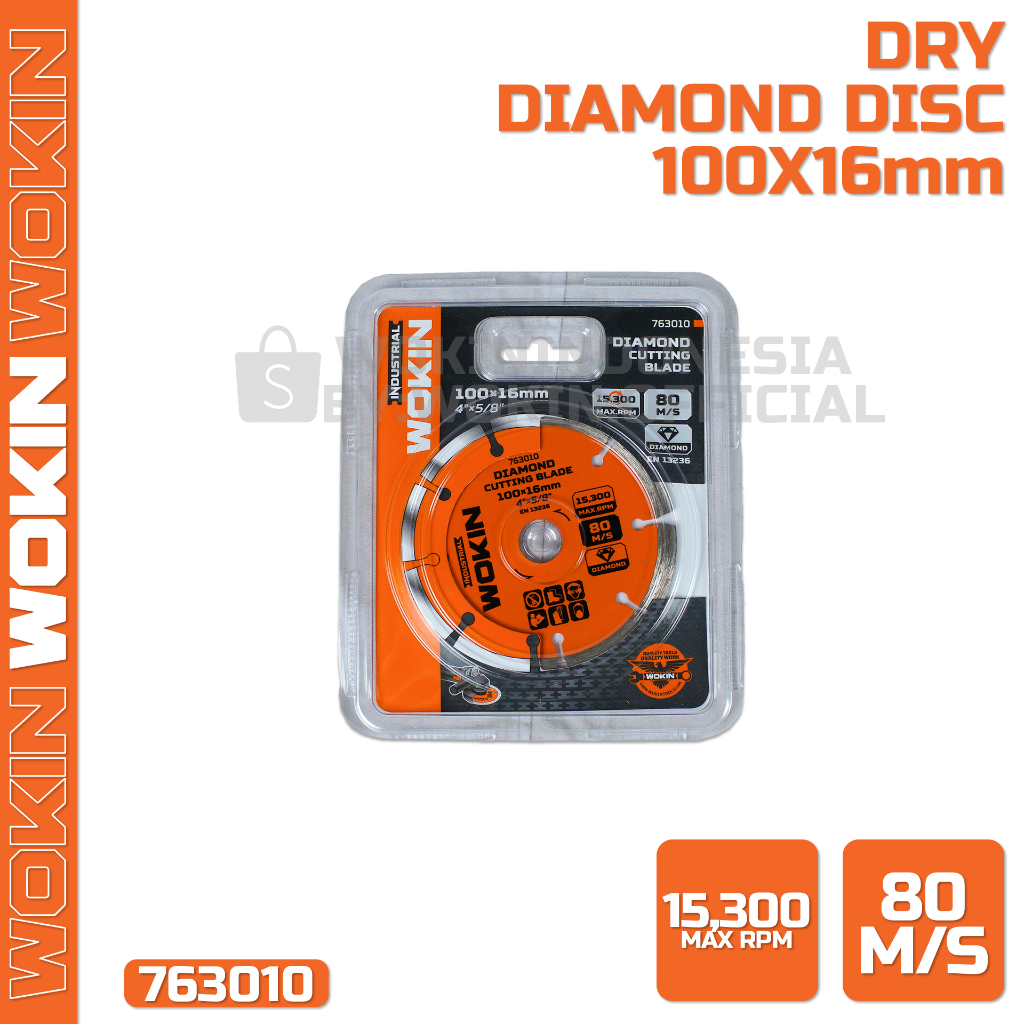 Mata Gerinda Keramik /  Diamond Cutting Blade Industrial Wokin - 763010