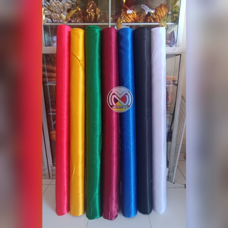 Kain satin polos | Saten clarissa | Saten velvet