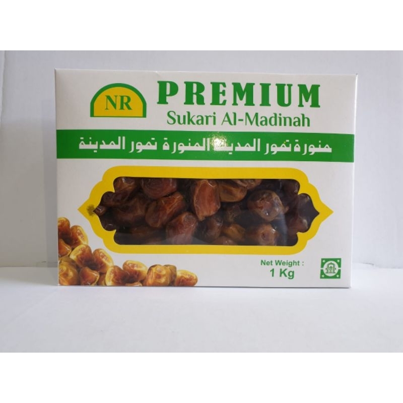 

Kurma Sukari Al Madina Premium 1 Kg