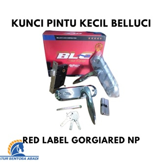 Kunci Pintu Kecil BELLUCCI GeorgiaRed NP | Handle Kecil Bellucci CSA