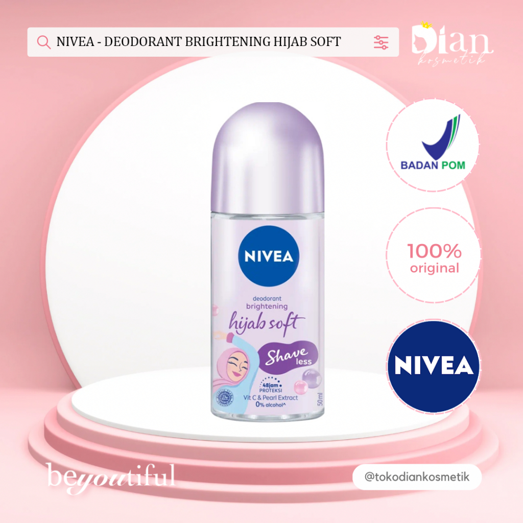 NIVEA - DEODORANT BRIGHTENING HIJAB SOFT