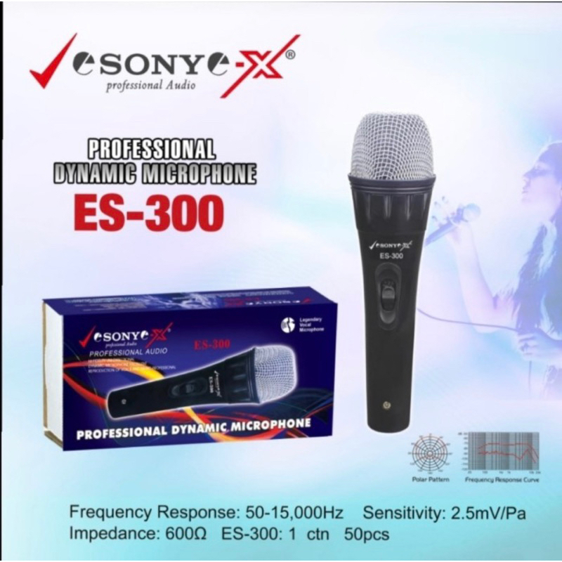 Mic Microphone Kabel Sony  Mic Murah Kualitas Bagus