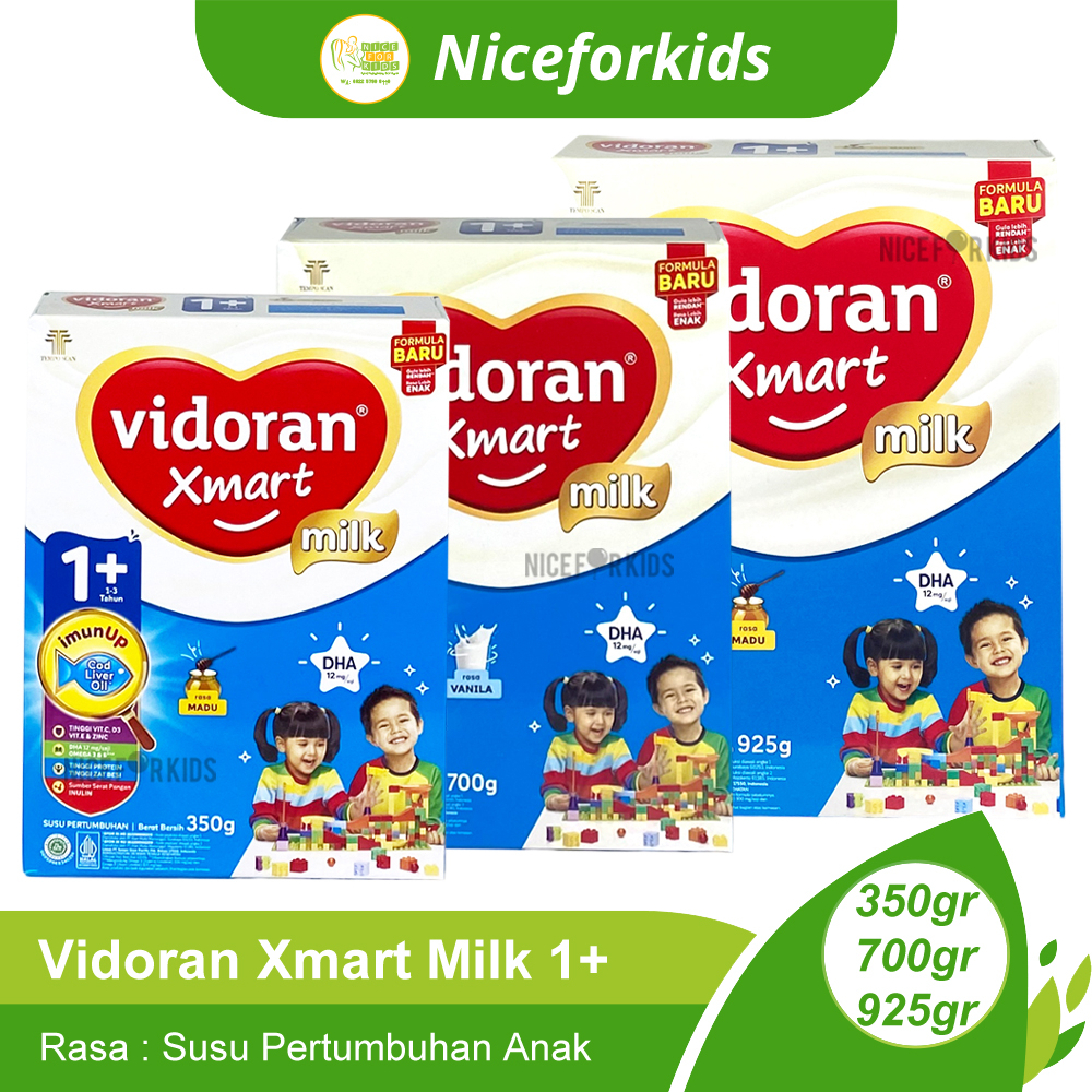 Vidoran Xmart 1+ / Vidoran Xmart 3+ / Vidoran Xmart 5+ Susu Pertumbuhan Anak