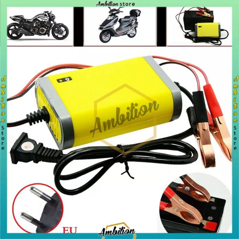MURAH battery charger 12V 2A - alat cas aki mobil truck motorcycle high quality