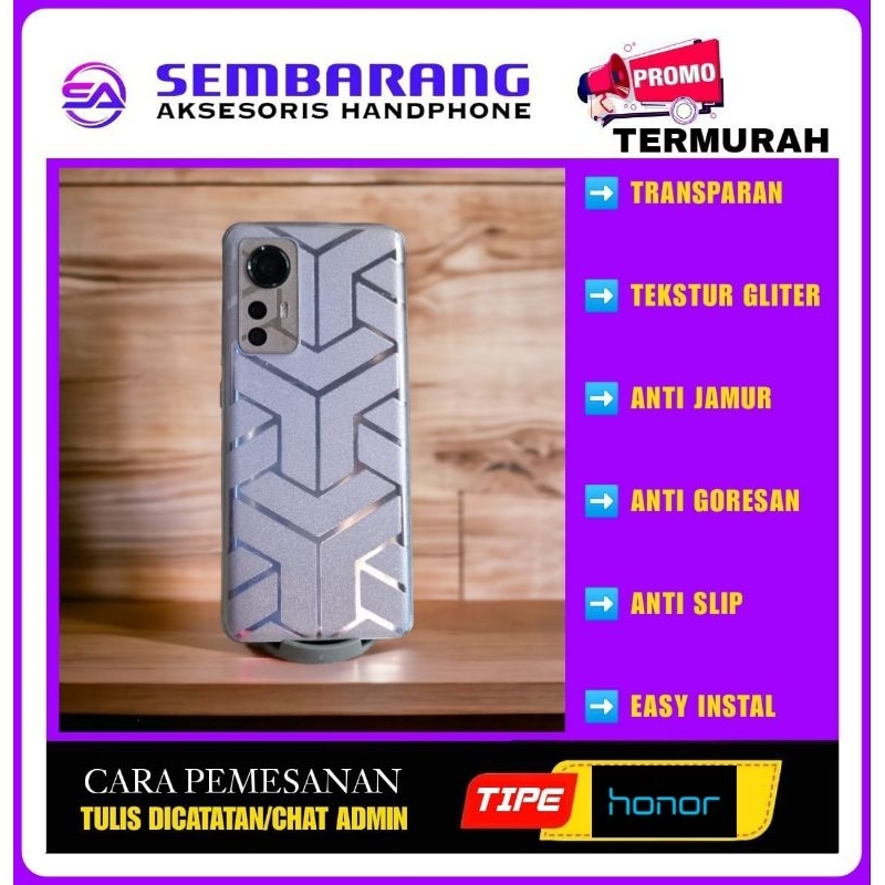 Garskin back Protector Transformer | Anti Gores | Anti Jamur Hydrogel belakang HONOR 8A|HONOR 9X|HON