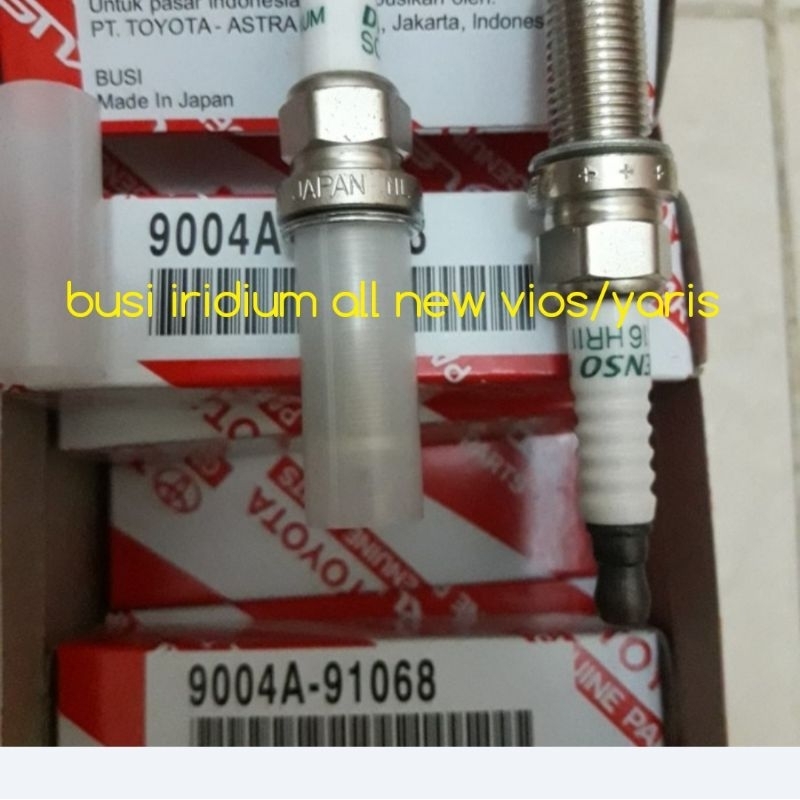 busi iridium all new vios/yaris