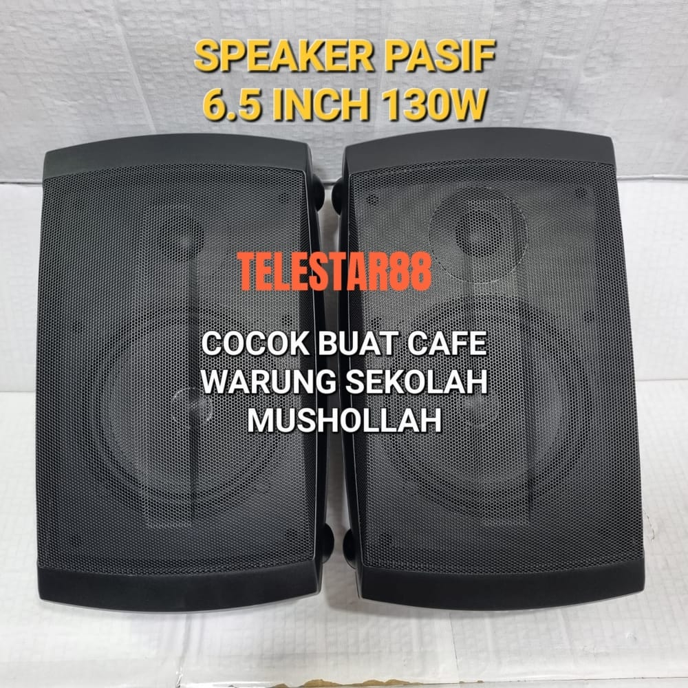 SPEAKER PASIF 6,5 INCH APOLLO SP62B OUTDOOR SPEAKER 130 WATT