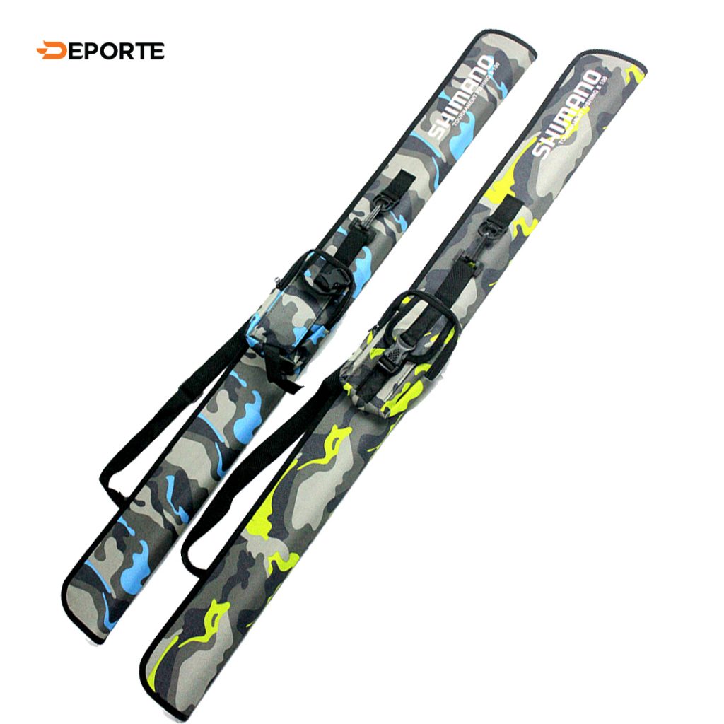 Tas Joran Pancing Hardcase Fiber Selempang 100 Cm Bag Rod Fishing Jigging Spinning