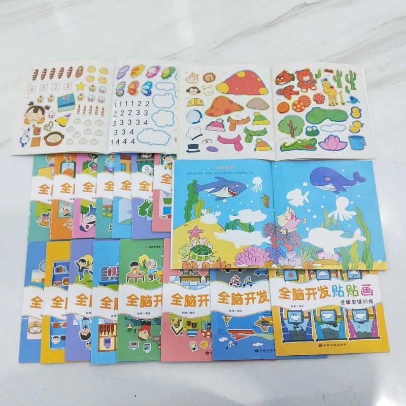 

Buku stiker sticker book mainan anak edukatif edukasi no usborne