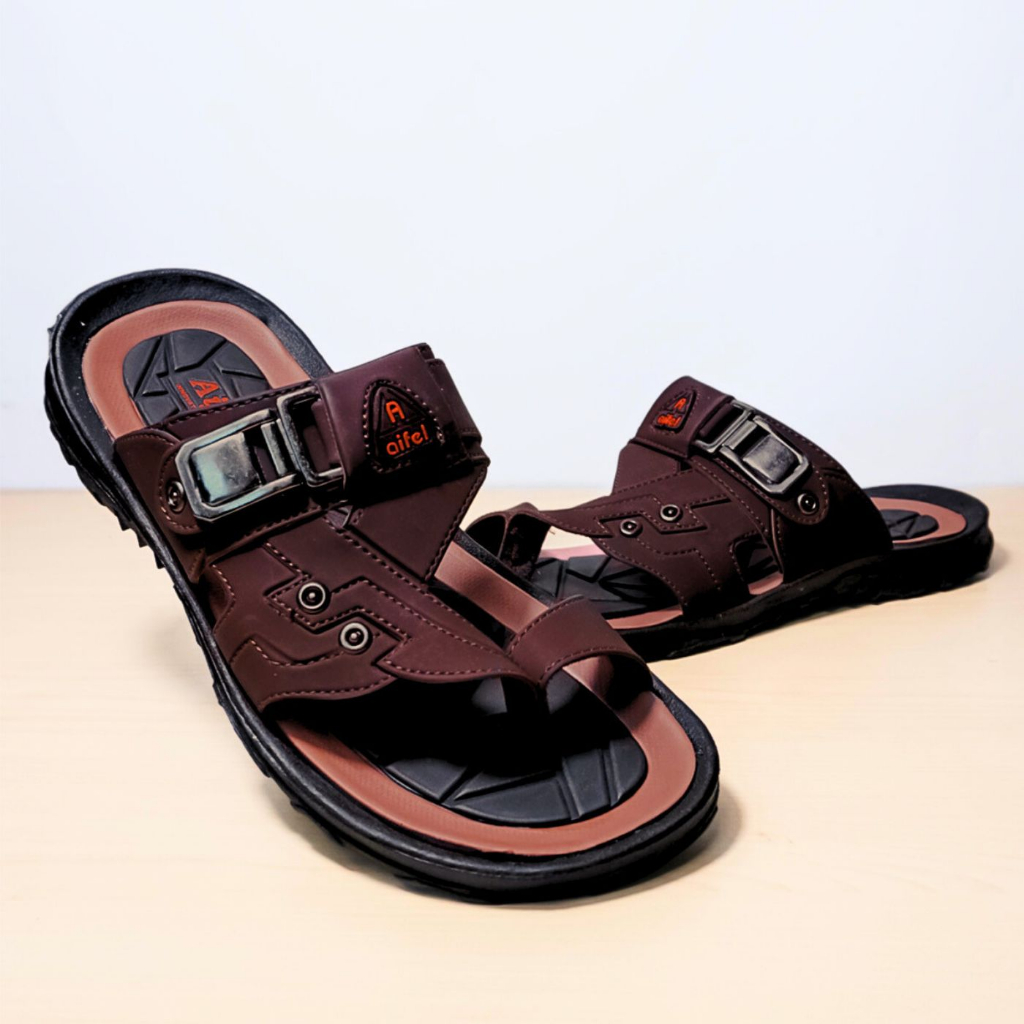 Sandal jepit pria kekinian Sendal pria japit import Sandal kulit original best seller 2025