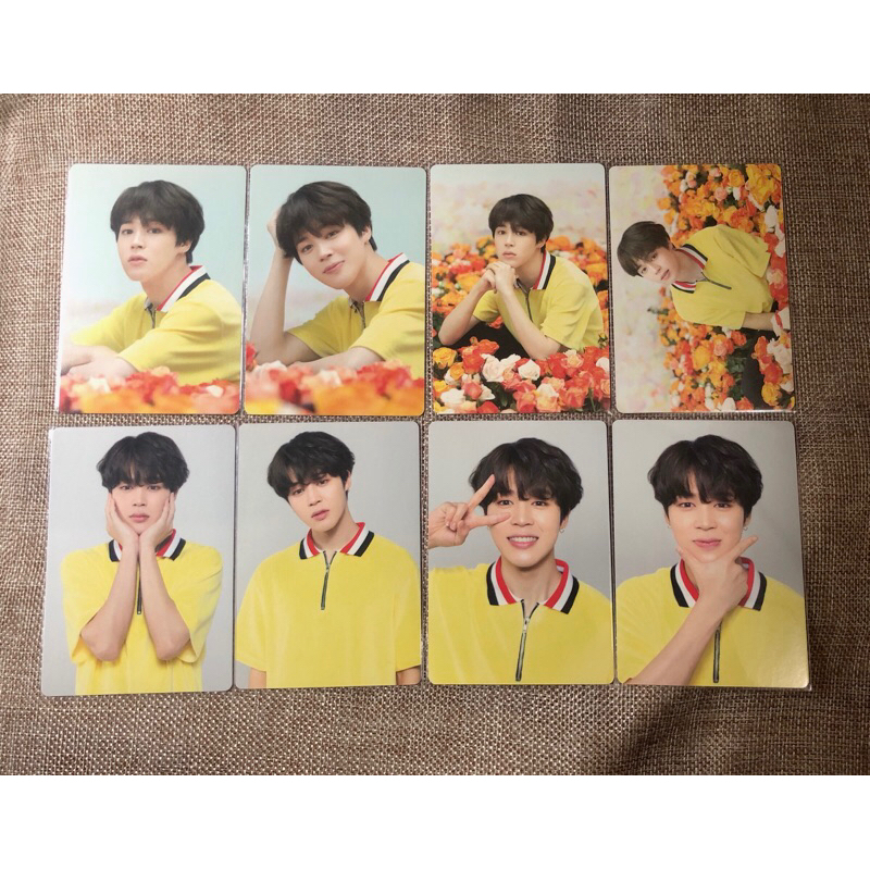 BTS Japan Love Yourself LYS LY Jpn JP - Official Mini Photocard Jimin Set PC MPC Fullset MD Merch Go