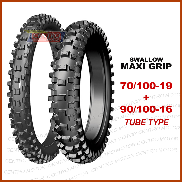 Paket Ban KLX150. Swallow Maxi Grip Ring 19+16.