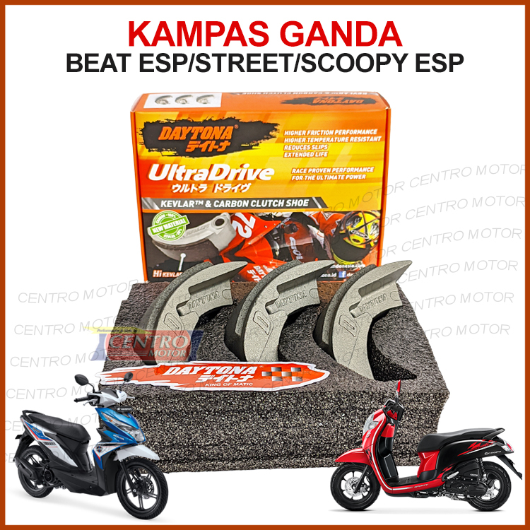 Kampas Ganda BEAT ESP/STREET/SCOOPY ESP. Daytona