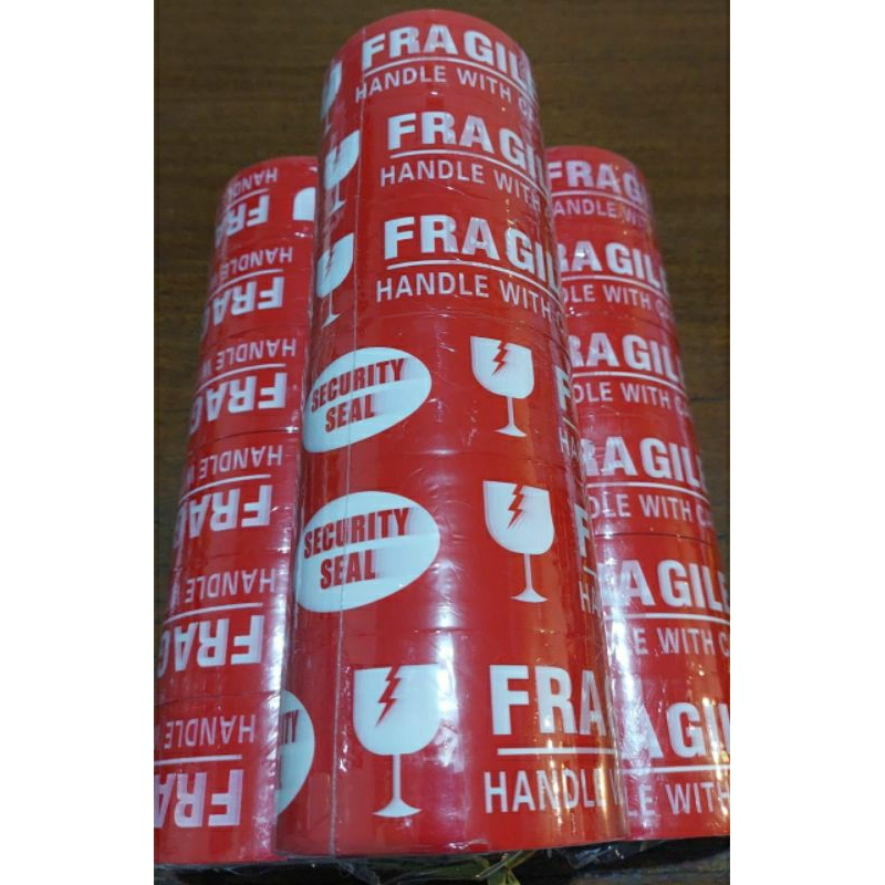 

[1ROL/1PCS] OPP FRAGILE 48MM X 65 YD / LAKBAN FRAGILE 48MMX65YARD