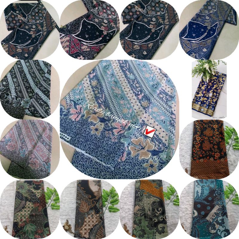 kain batik meteran anti bactaria bakal bawahan kebaya