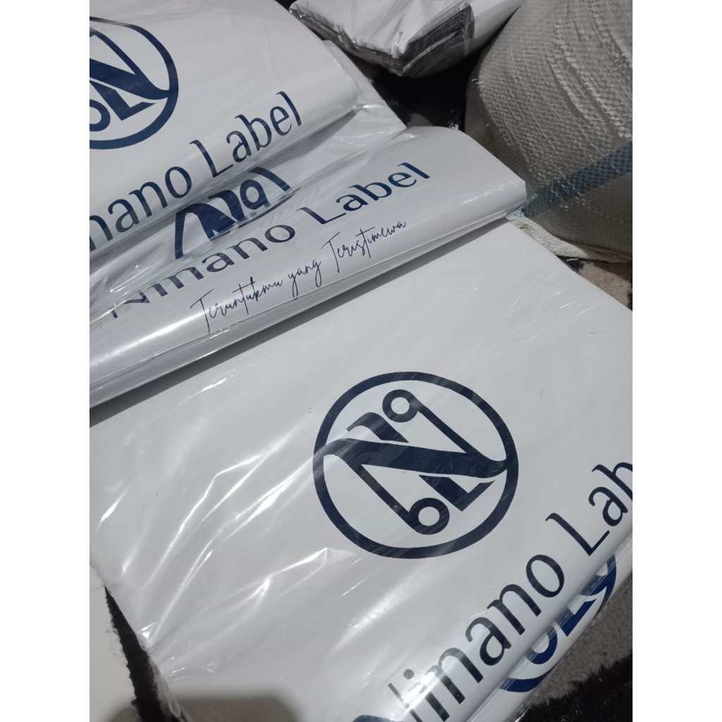 

PLASTIK POLYMAILER NINANO LABEL ISI 1000PCS