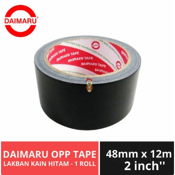 

Lakban kain 2 inch Daimaru Hitam