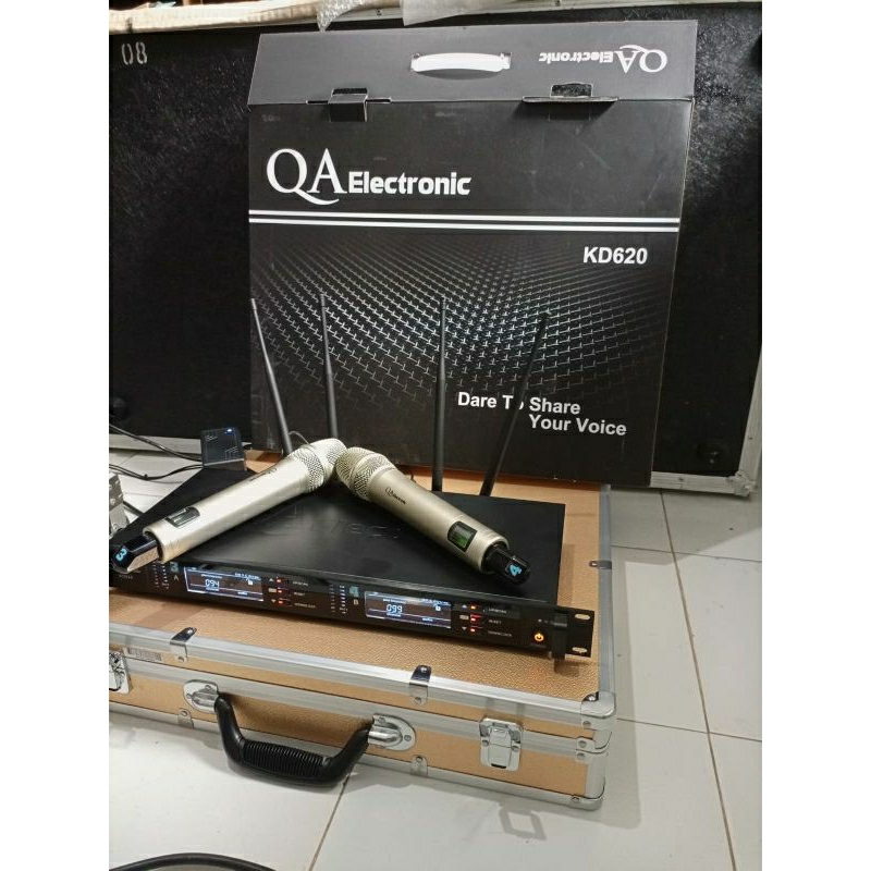 mic wireless qa elektronik KD 620 ..