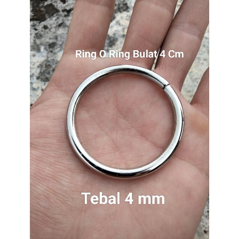 Ring Bulat Ring O Bulat Besi 4 Cm Tebal 4 mm Ring O Bulat Besi Tebal