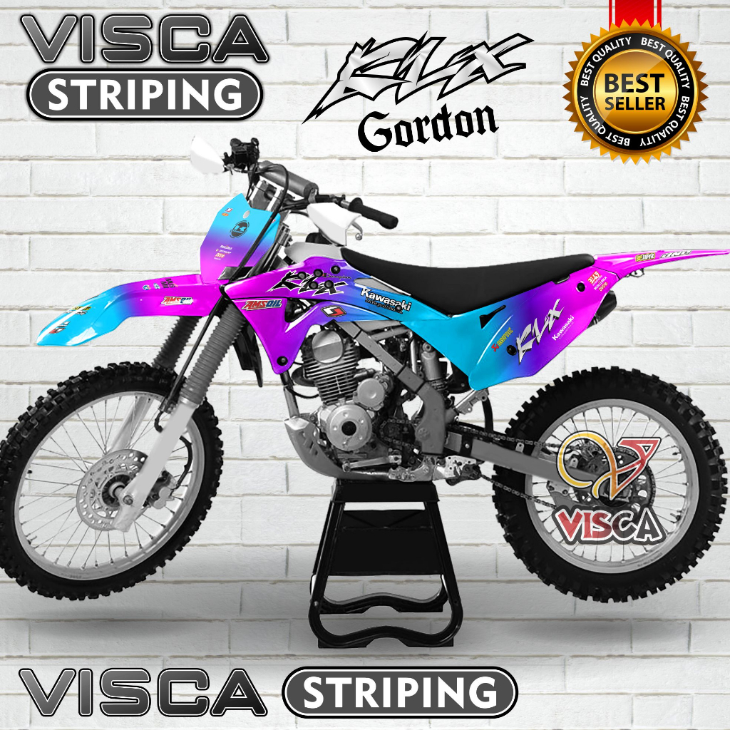 Decal KLX Gordon Full Body - Stiker KLX Gordon Full Body - Dekal KLX Gordon Full Body - Striping KLX