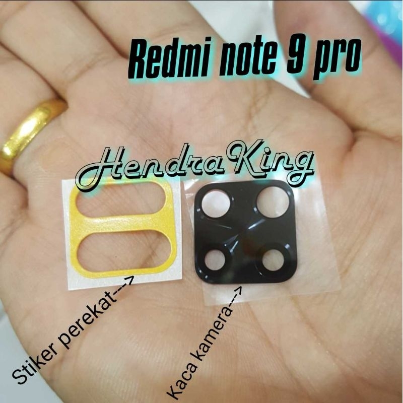 Kaca kamera Redmi Note 9 pro