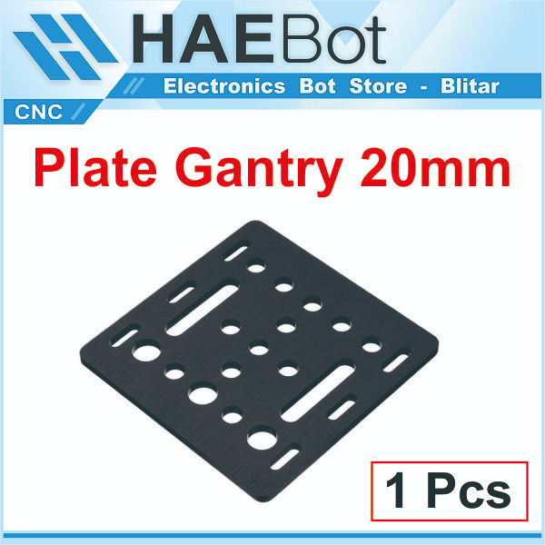 [HAEBOT] Gantry Plate 20mm V Slot 2020 Board CNC Laser Slider Drawing 3D Printer Mekanik Mechanical 