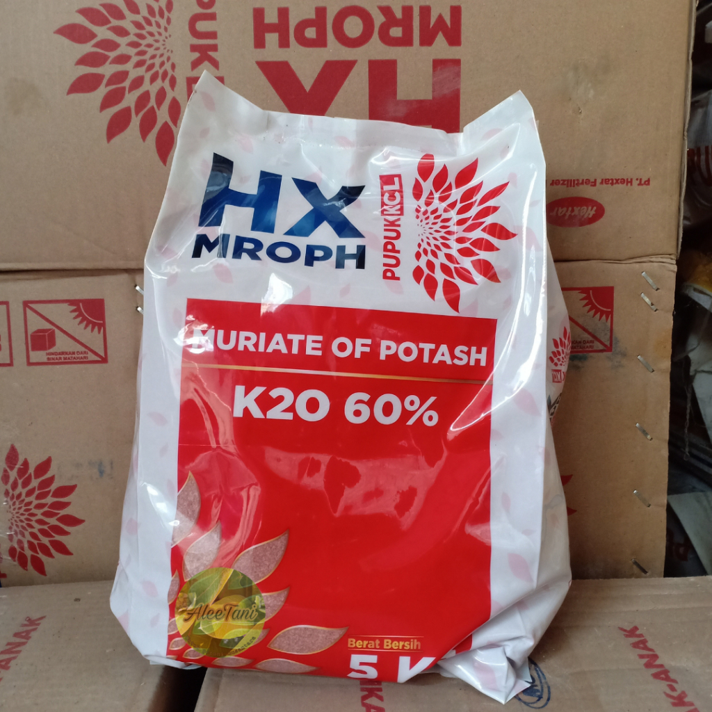 PUPUK KCL HX MROPH - kemasan pabrik 5kg